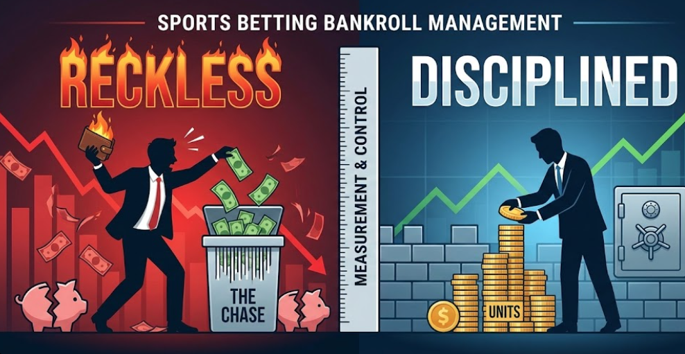Proper Sports Betting Bankroll: The Simple Math That Stops You From Chasing Losses
