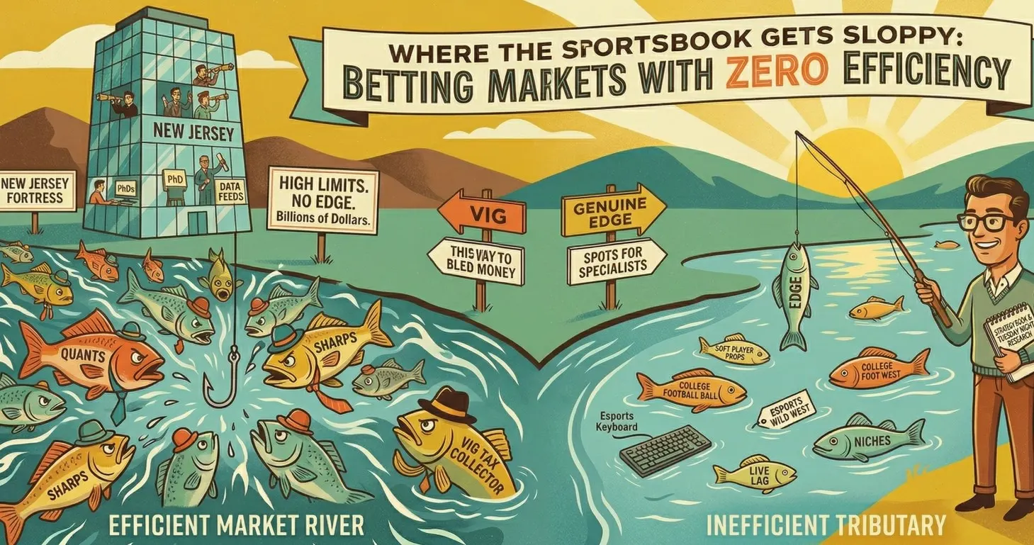 The Most Inefficient Betting Markets in Sports