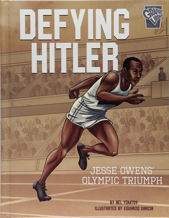 In 1936, the Olympics were held in Nazi Germany, and African-American athlete Jesse Owens won four gold medals, disproving Hitler's theory of Aryan supremacy.